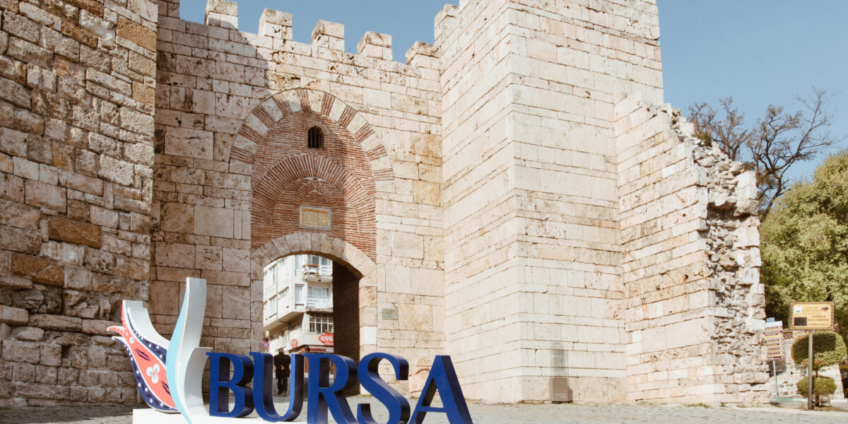 Bursa Uludağ ve yeşil parklar manzarası